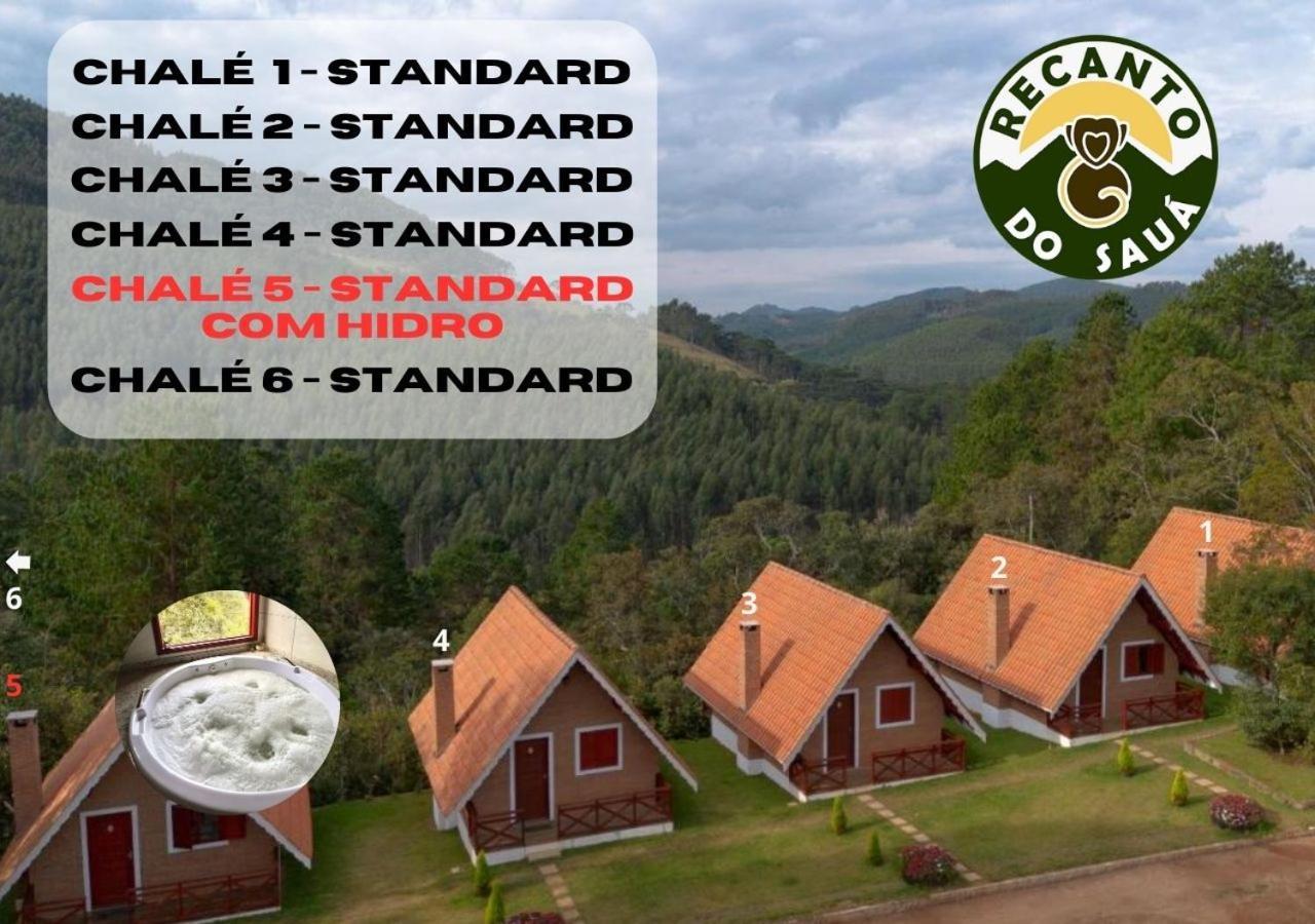 Pousada Recanto do Sauá - Monte Verde Monte Verde  Exterior foto